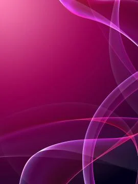 Nice abstract background with soft gradient under flame wave shapes Stock Illustration