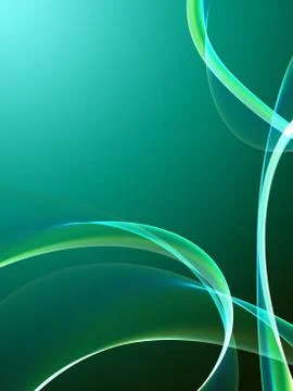 Nice abstract background with soft gradient under flame wave shapes 스톡 일러스트