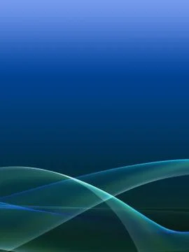 Nice abstract background with soft gradient under flame wave shapes Stock Illustration