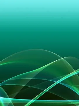 Nice abstract background with soft gradient under flame wave shapes 스톡 일러스트