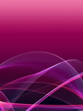 Nice abstract background with soft gradient under flame wave shapes Stock Illustration