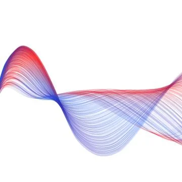 Nice abstract colorful wave Stock Illustration
