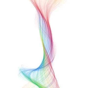 Nice abstract colorful wave Stock Illustration