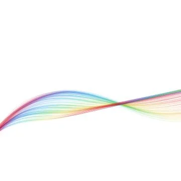 Nice abstract colorful wave Stock Illustration