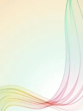 Nice abstract flame wave background Stock Illustration