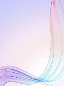 Nice abstract flame wave background Stock Illustration
