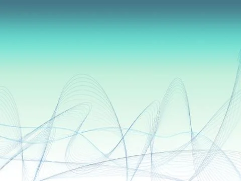 Nice abstract flame wave background with smooth gradient and very original sh Stock Illustration