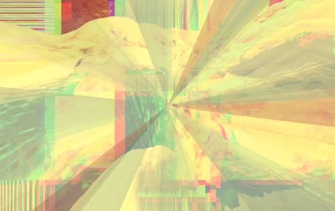 Nice abstract sun background footage with glitch effect and smooth transition. 스톡 동영상 117347968