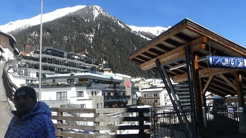 NICE ALPINE VIEW Stock Footage 121479895