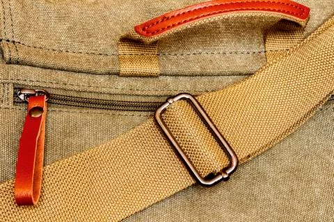 Nice and beautiful adventure haversack bag Stock Photos