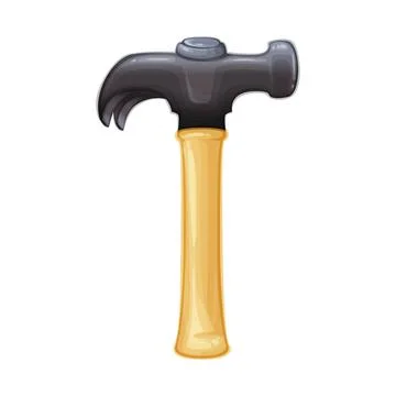 A nice and beautiful hammer Illustrazione stock