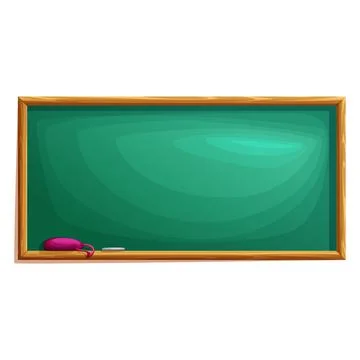 A nice and nice classic school blackboard Stock Illustration