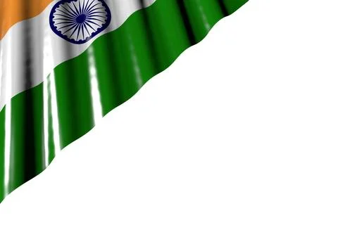 Nice any feast flag 3d illustration Stock Illustration