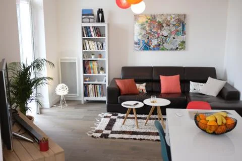 Nice apartment Stock Photos