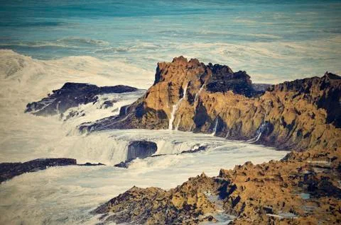 Nice atlantic coast Stock Photos
