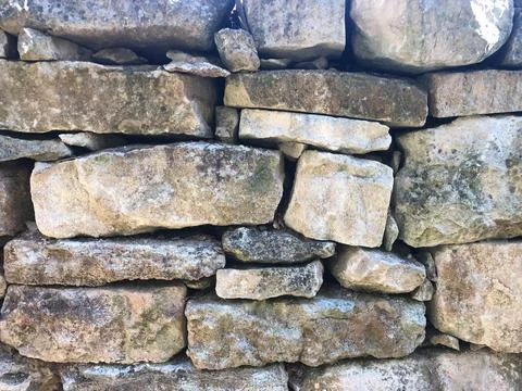 Nice background of rocks.Different size. Stock Photos