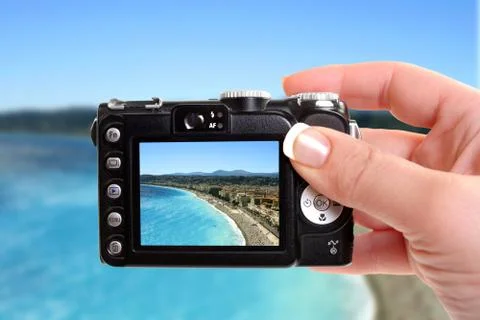 Nice beaches Stock Photos