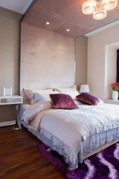 Nice bedroom Stock Photos