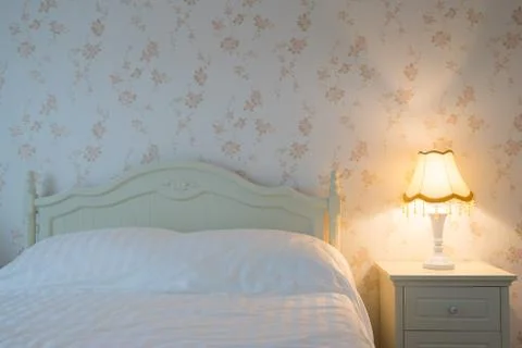 Nice bedroom Stock Photos