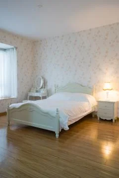 Nice bedroom Stock Photos