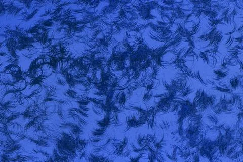 Nice blue aged circular brushed table texture - abstract photo background Stock Illustration