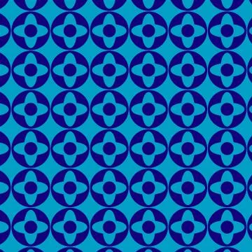 Nice Blue Elegant Pattern Design Template Ilustración de archivo