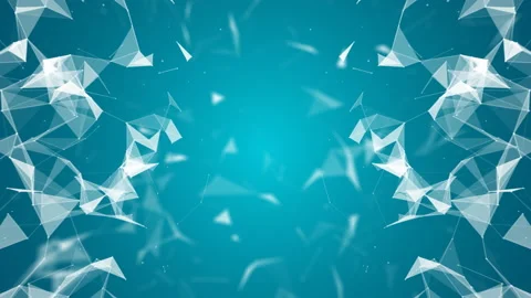 Nice blue light high tech background screen for presentation Video stock 186571305