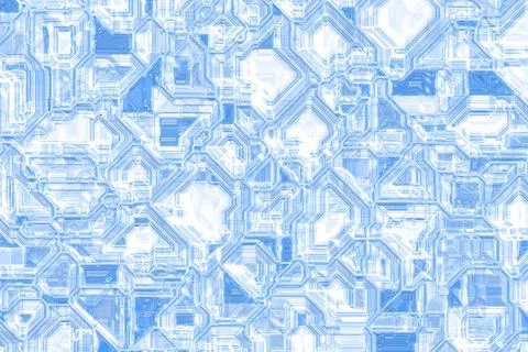 Nice blue technology optic wire pattern computer graphic backdrop illustration Stock Illustration
