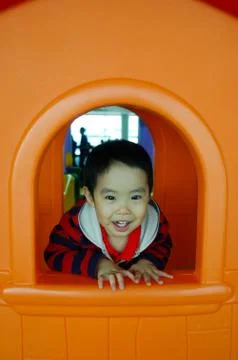 Nice boy smiling Stock Photos