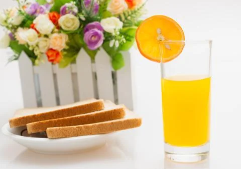 Nice breakfast Stock Photos