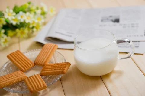 Nice breakfast Stock Photos