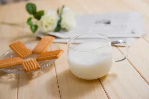 Nice breakfast Stock Photos