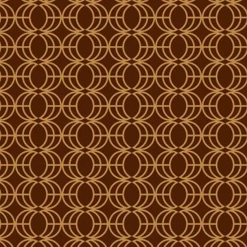 Nice Brown Pattern design Template Stock Illustration