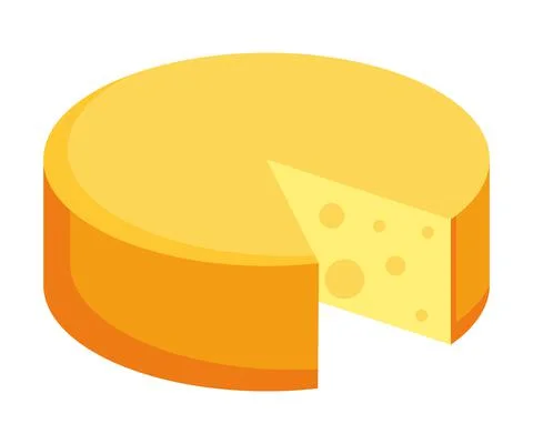 Nice cheese design Ilustração Stock