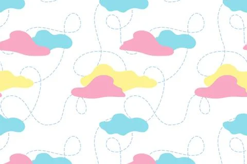 Nice child pajama seamless pattern design 스톡 일러스트