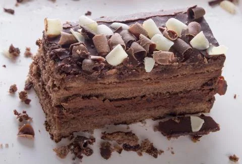 Nice chocolate cake Foto stock
