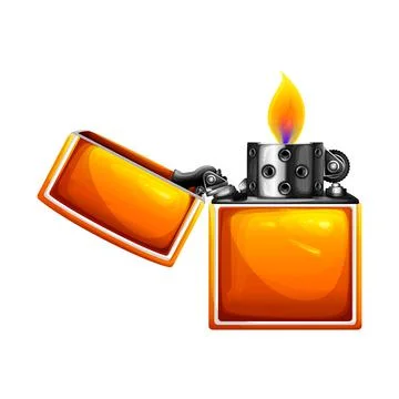 A nice cigar lighter Illustrazione stock