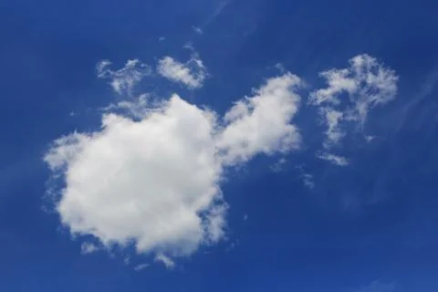 Nice cloud in blue sky Stock Photos