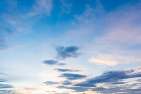 Nice cloud on the sky Stock Photos