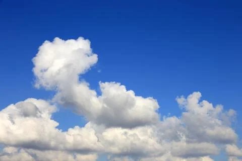 Nice clouds in sky Stock Photos