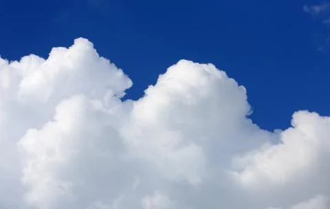 Nice clouds in sky Stock Photos