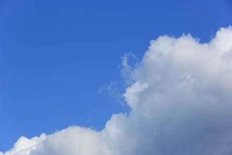 Nice clouds in sky Stock Photos