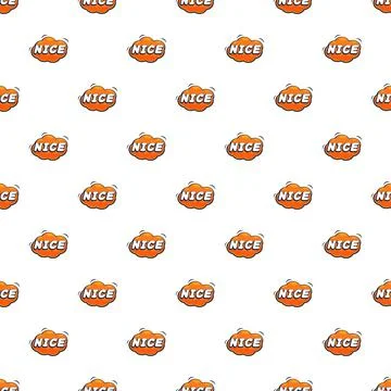 Nice comic style text speech bubble pattern 库存插图