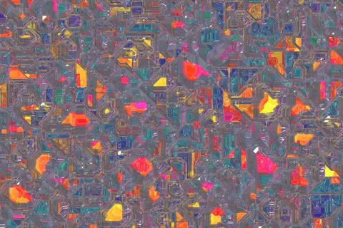 Nice creative optic wire colorful acid toxic background 스톡 일러스트