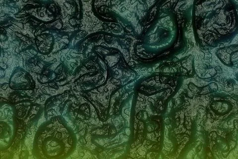 Nice design alien muscle tissue computer graphics texture illustration イラスト素材