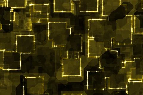 Nice design yellow technology optic glow background texture Illustrazione stock