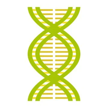 Nice DNA and molecule icon イラスト素材