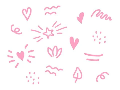 Nice doodle pattern Stock Illustration