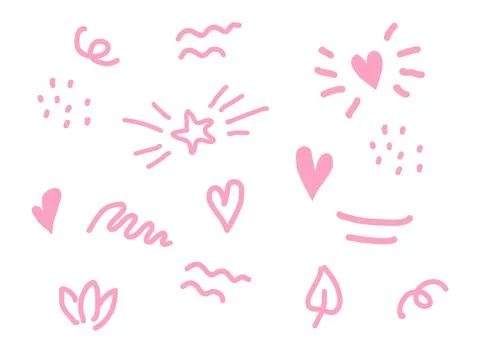 Nice doodle pattern Stock Illustration