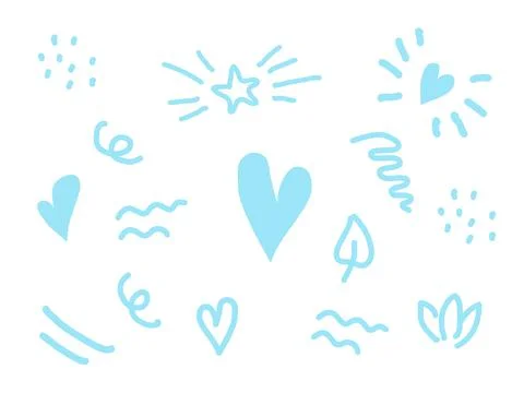 Nice doodle pattern Stock Illustration